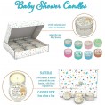 Totally Unique Baby Shower Party Favors 9 Pack | Gender Reveal Party Favors | Gender Neutral Baby | Baby Shower Party Favors for Guests | Silver Baby Shower Favors