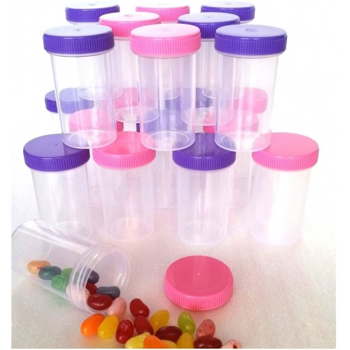 Unbranded 10 Pill Bottle Jars Doc McStuffins Party Favor Candy Container #4314 DecoJars US