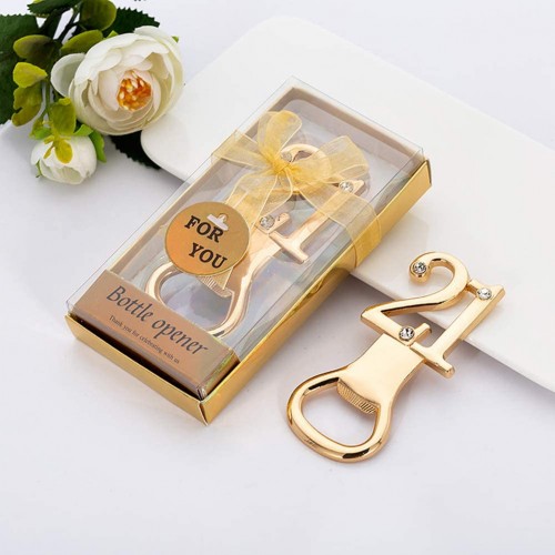 WERSOLUTION Number 21 Bottle Openers 21st Birthday Party Favours 21st Wedding Anniversary Party Favors Thank You Gifts for Guest 20pcs