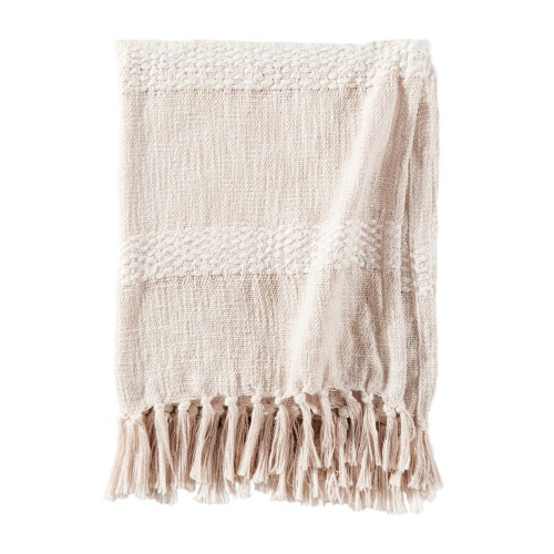 Blankets & Throws| Brielle Home Natural 50-in x 60-in 2-lb - MY92089