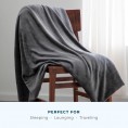 Blankets & Throws| Brookside White 50-in x 60-in Fleece 1-lb - YC26091