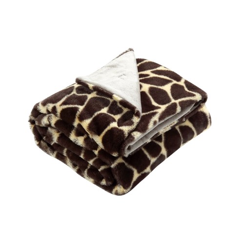 Blankets & Throws| Cozy Tyme Charli Giraffe 50-in x 60-in 2.2-lb - SI20309