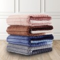 Blankets & Throws| Cozy Tyme Jacques Brown 60-in x 70-in 2.6-lb - AQ31261