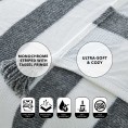 Blankets & Throws| Cozy Tyme Kaylyn Grey 50-in x 60-in 1.7-lb - WQ09352
