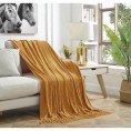 Blankets & Throws| Cozy Tyme Susanna Rust 50-in x 60-in 1.2-lb - TJ16881