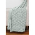 Blankets & Throws| Decor Therapy Thro by Marlo Lorenz Green 3-lb - XD86098