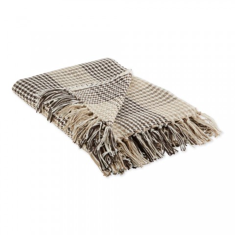 Blankets & Throws| DII Dark Brown and Stone 2.1-lb - FY13306