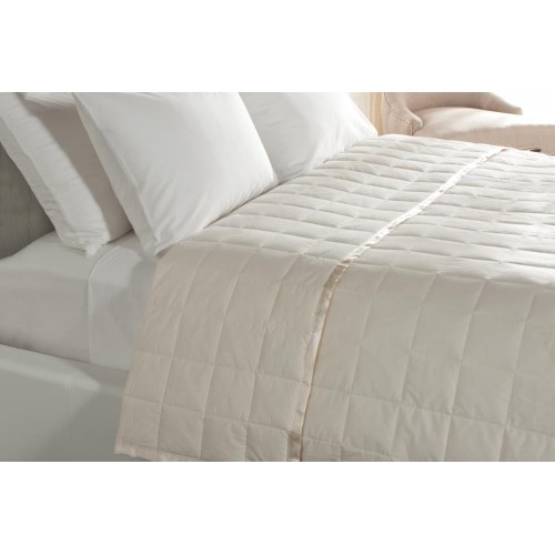 Blankets & Throws| DOWNLITE Ivory 94-in x 104-in 5-lb - WU16022