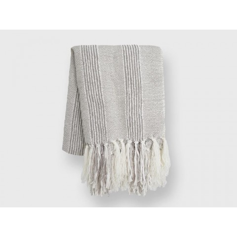 Blankets & Throws| FRESHMINT Nola Woven Neutral 50-in x 60-in 2-lb - BN92612
