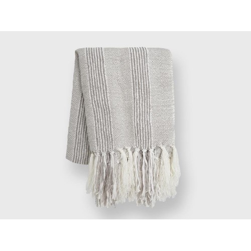 Blankets & Throws| FRESHMINT Nola Woven Neutral 50-in x 60-in 2-lb - BN92612
