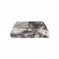 Blankets & Throws| HomeRoots Josephine Naples Grey Off-white 50-in x 60-in 1-lb - ZQ66226