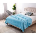 Blankets & Throws| LBaiet Blue 50-in x 60-in 1.3-lb - CH15217