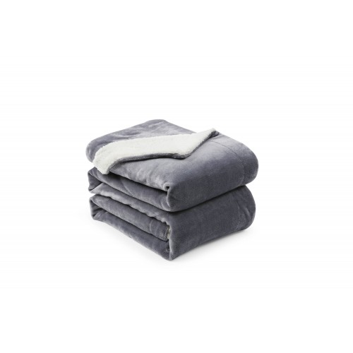Blankets & Throws| LBaiet Grey 108-in x 90-in 5.3-lb - GD94336