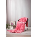 Blankets & Throws| LBaiet Pink 50-in x 60-in 1.2-lb - XF13165