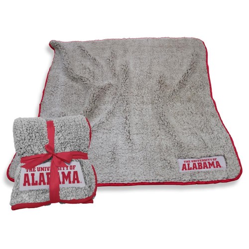 Blankets & Throws| Logo Brands Alabama Crimson Tide Crimson 1.6-lb - XT21360
