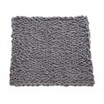 Blankets & Throws| MHF Home MHF Home Chunky Knit Chenille Blanket Gray 40-in x 60-in 3-lb - CM90426