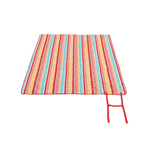 Blankets & Throws| Outsider Red/Teal/Pink Multi 66-in x 90-in 3.31-lb - TM35101