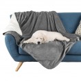 Blankets & Throws| Pet Pal Blankets Gray 50-in x 60-in 2.07-lb - GC57423