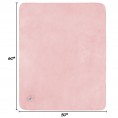Blankets & Throws| Pet Pal Pet Blankets Pink 50-in x 60-in 2.21-lb - WY85216