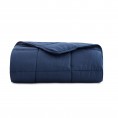 Blankets & Throws| PUR & CALM Navy 48-in x 72-in 12-lb Weighted Blanket - RR59975
