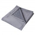 Blankets & Throws| Swift Home Super soft monogram embroidered Grey-g 50-in x 60-in 1.5-lb Throw - MP65961