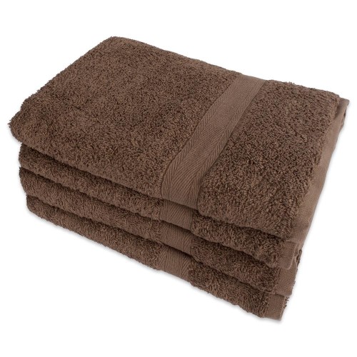 Bathroom Towels| DII 4-Piece Brown Cotton Hand Towel - HF15124