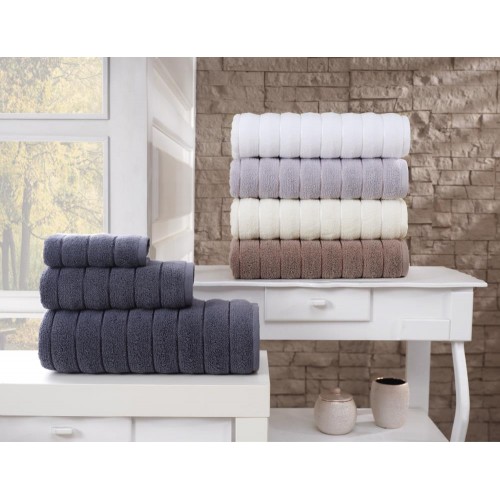 Bathroom Towels| Enchante Home 2-Piece Beige Turkish Cotton Bath Sheet (Vague) - SX47692