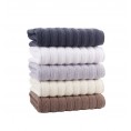 Bathroom Towels| Enchante Home 8-Piece Beige Turkish Cotton Wash Cloth (Vague) - OR84167