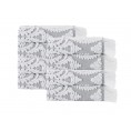 Bathroom Towels| Enchante Home 8-Piece Silver Turkish Cotton Hand Towel (Laina) - JM07645