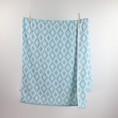 Bathroom Towels| Fibertone 4-Piece Teal Cotton Beach Towel - AI94376