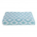 Bathroom Towels| Fibertone 4-Piece Teal Cotton Beach Towel - AI94376