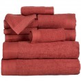 Bathroom Towels| Hastings Home Brick Cotton Bath Towel Set (Hastings Home Bath Towels) - BM97545