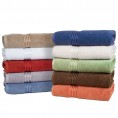 Bathroom Towels| Hastings Home Taupe Cotton Bath Towel Set (Towels) - KF04624