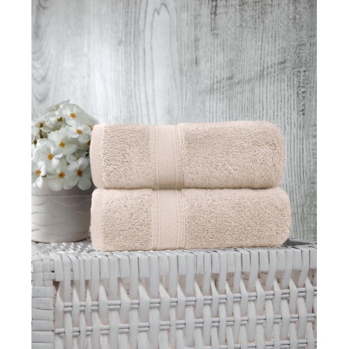 Bathroom Towels| OZAN PREMIUM HOME Ozan Premium Home 100% Turkish Cotton Legend CollectionLuxury  Hand Towels (Set of 2) - MO17002