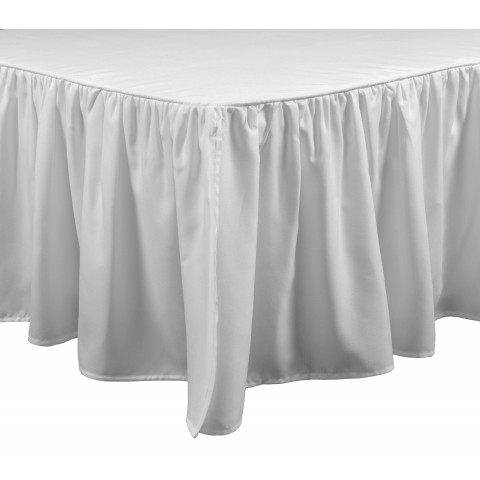 Bed Skirts| Brielle Home Bedskirt King White - EB19228
