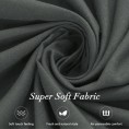 Bed Skirts| Subrtex Elegant Soft Replaceable Wrap Around Ruffled Bed Skirt(Full, Gray) - BV23276