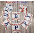 Baseball Party Supplies Baseball Tableware Kit Including Plates Cups Napkins Spoons Knives Forks Tablecloth Banner Sports Party Pack for Kids Baseball Fans Birthday Decor Serves 20 D