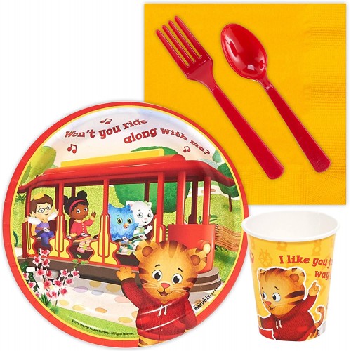 BirthdayExpress Daniel Tiger Party Supplies Snack Party Pack
