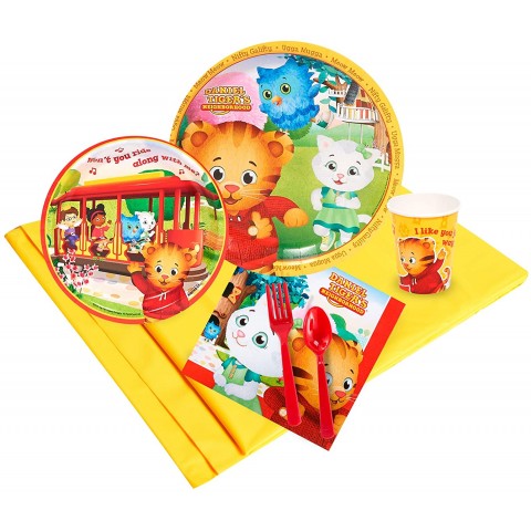 BirthdayExpress Daniel Tigers Neighborhood Party Supplies Party Pack for 16 Guests