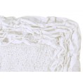 Bathroom Rugs & Mats| Better Trends Shaggy Border Bath Rug 30-in x 30-in White Cotton Bath Rug - PQ46021