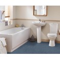 Bathroom Rugs & Mats| Garland 96-in x 60-in Basin Blue Nylon Bath Rug - LY85316