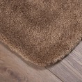 Bathroom Rugs & Mats| Mohawk Home Acclaim bath rug 24-in x 20-in Coffee Nylon Bath Rug - YR35080