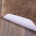 Bathroom Rugs & Mats| Mohawk Home Acclaim bath rug 24-in x 20-in Coffee Nylon Bath Rug - YR35080