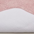 Bathroom Rugs & Mats| Mohawk Home Pure perfection 40-in x 24-in Rose Nylon Bath Rug - IR98806
