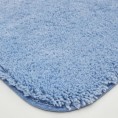 Bathroom Rugs & Mats| Mohawk Home Pure perfection 60-in x 20-in Sky Blue Nylon Bath Rug - GA37195