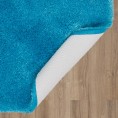 Bathroom Rugs & Mats| Mohawk Home Royal bath 40-in x 24-in Caribbean Blue Nylon Bath Rug - XP51083