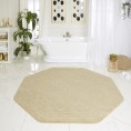 Bathroom Rugs & Mats| Mohawk Home Wellington 48-in x 48-in Deep Sand Nylon Bath Rug - MD06842