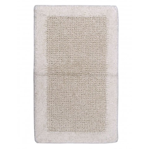 Bathroom Rugs & Mats| undefined Naples 34-in x 21-in Ivory Cotton Bath Rug - CY90484