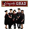 2022 Graduation Banner Set Maroon Graduation Party Decoration Porch Sign Grad Party Supplies Class of 2022 Congrats Grad for College High School Maroon and Gold