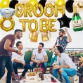 Bachelor Party Decorations for Men Groom To Be Decorations Groom To Be Sash Balloons Stag Night Engagement Wedding Bridal Shower Future Groom Future Mr Pre-Wedding Party Decorations Supplies Favors